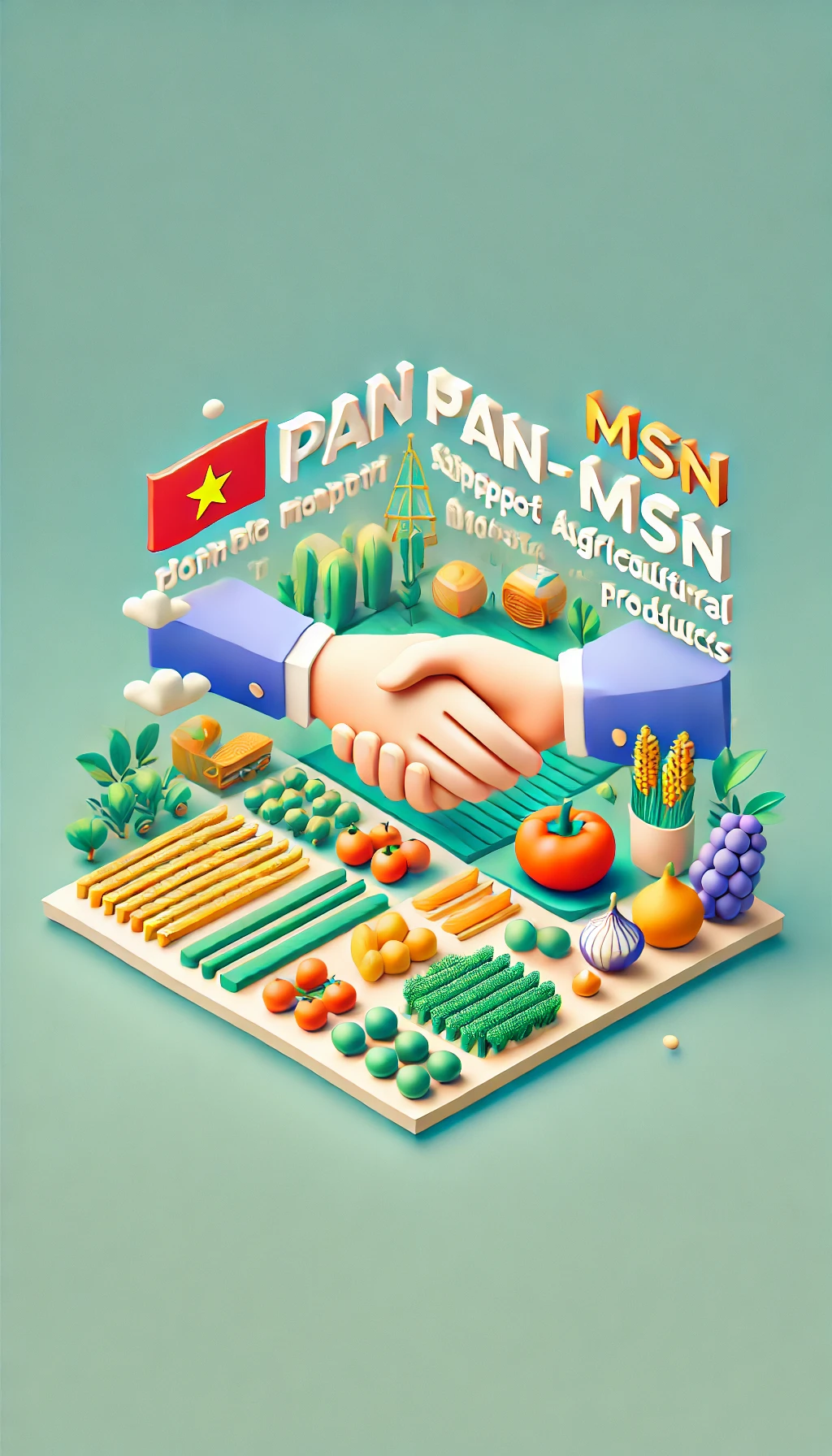 PAN – MSN chung tay ủng hộ hàng nông sản Việt Nam